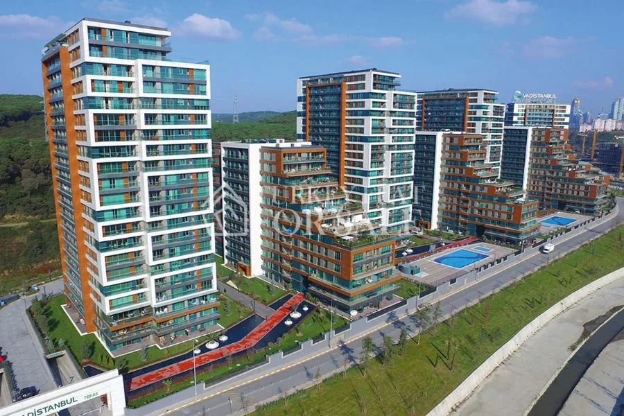 Vadi istanbul residences for sale in Istanbul Kagithane, central forest view For Sale, Kağıthane, İstanbul – photo 5