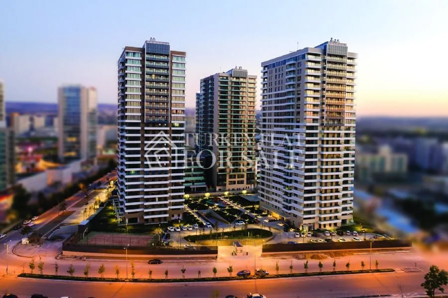 Luxury apartments for sale in one of the most prestigious projects of Ankara